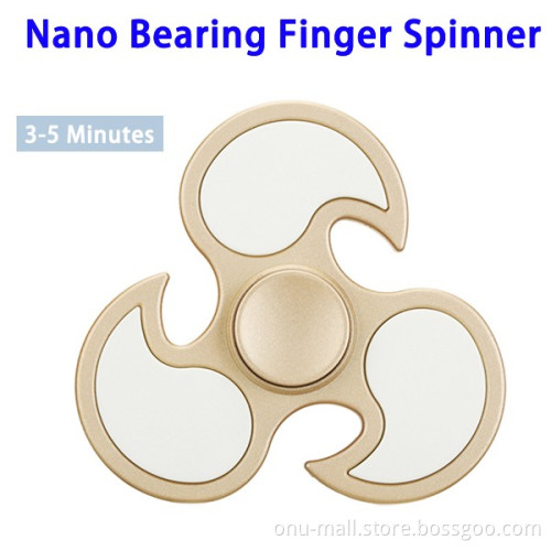 In Stock Nows ABS Hand Spinner Toys with Nano Bearing